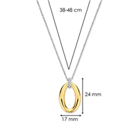 Collana Ti Sento Milano Donna in Argento Zirconia 34091ZY-42 - 34091ZY-42